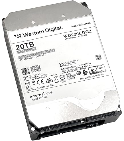 Amazon.com: WD Ultrastar DC HC560 WUH722020BL5204 20 TB Hard Drive